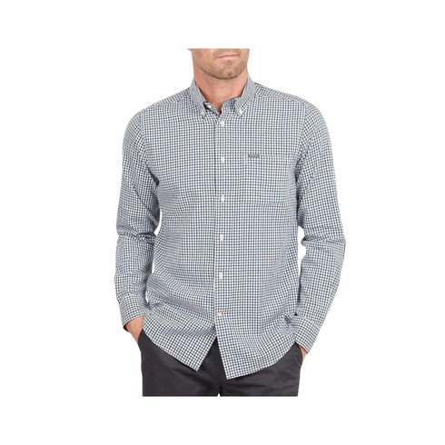 Barbour Camicia casual Camicia Uomo Pashaw Tailored Blu marrone - Francavilla Moda